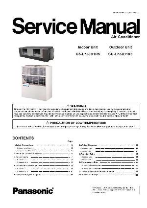 Service manual Panasonic CS-L72JD1R5 ― Manual-Shop.ru