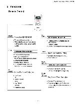 Service manual Panasonic CS-PA7, CS-PA9, CS-PA12GKD