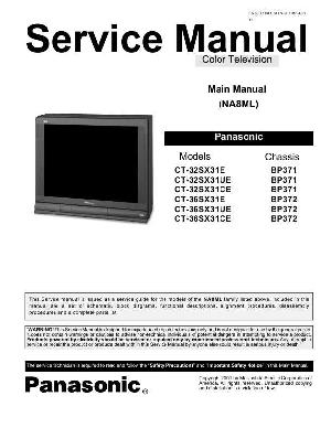 Сервисная инструкция Panasonic CT-32SX31E ― Manual-Shop.ru