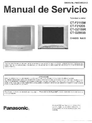 Сервисная инструкция Panasonic CT-G2150R, CT-G2985S, NA10 chassis ― Manual-Shop.ru