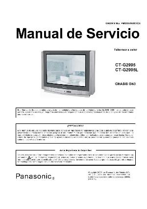 Service manual Panasonic CT-G2995, CT-G2995L, GN3 chassis ― Manual-Shop.ru