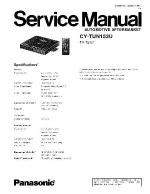 Service manual Panasonic CY-TUN153U ― Manual-Shop.ru