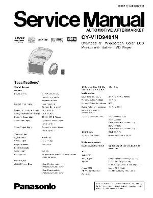 Service manual Panasonic CY-VHD9401N ― Manual-Shop.ru