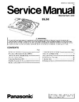 Service manual Panasonic DLS6 ― Manual-Shop.ru
