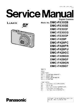 Service manual Panasonic DMC-FH20, DMC-FS30 ― Manual-Shop.ru