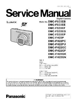 Service manual Panasonic DMC-FH22, DMC-FS33 ― Manual-Shop.ru