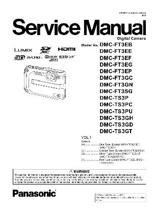 Service manual Panasonic DMC-FT3, DMC-TS3 ― Manual-Shop.ru