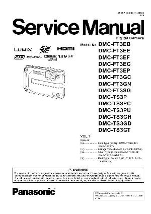 Сервисная инструкция Panasonic DMC-FT3, DMC-TS3, VOL.1 ― Manual-Shop.ru