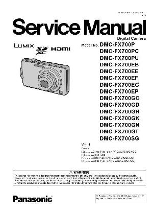 Service manual Panasonic DMC-FX700 ― Manual-Shop.ru