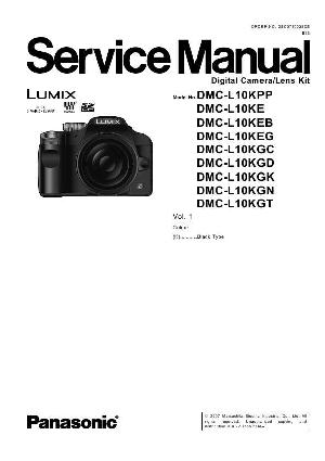 Сервисная инструкция Panasonic DMC-L10K ― Manual-Shop.ru