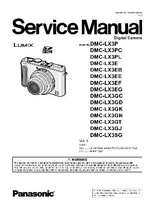 Сервисная инструкция Panasonic DMC-LX3 ― Manual-Shop.ru