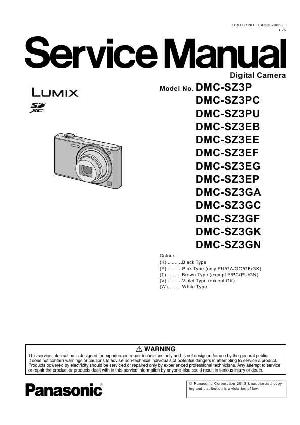 Сервисная инструкция Panasonic DMC-SZ3 ― Manual-Shop.ru