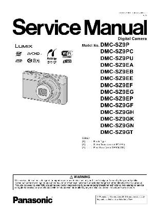 Сервисная инструкция Panasonic DMC-SZ9 ― Manual-Shop.ru