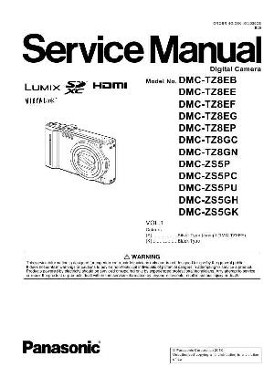 Сервисная инструкция Panasonic DMC-TZ8, DMC-ZS5 ― Manual-Shop.ru