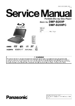 Сервисная инструкция Panasonic DMP-B200P ― Manual-Shop.ru