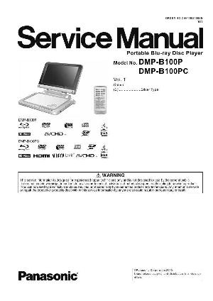 Сервисная инструкция Panasonic DMP-BD100P ― Manual-Shop.ru