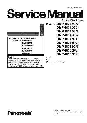 Сервисная инструкция Panasonic DMP-BD45GA ― Manual-Shop.ru