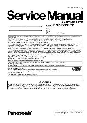 Сервисная инструкция Panasonic DMP-BD50PP ― Manual-Shop.ru