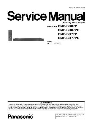 Сервисная инструкция Panasonic DMP-BD77, DMP-BD87 ― Manual-Shop.ru