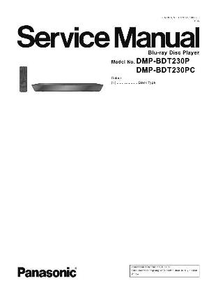 Сервисная инструкция Panasonic DMP-BDT230 ― Manual-Shop.ru