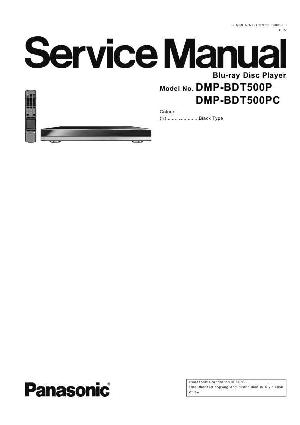 Сервисная инструкция Panasonic DMP-BDT500P, PC ― Manual-Shop.ru