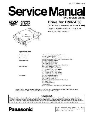 Сервисная инструкция Panasonic DMR-E30 DRIVE ― Manual-Shop.ru