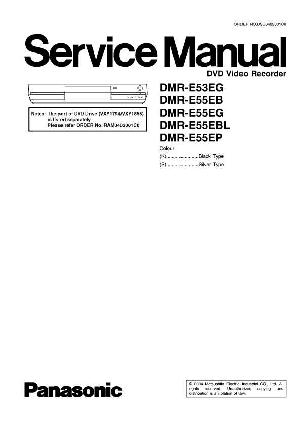 Сервисная инструкция Panasonic DMR-E53, DMR-E55 ― Manual-Shop.ru