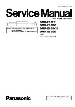 Сервисная инструкция Panasonic DMR-E65EE, DMR-E65GC ― Manual-Shop.ru