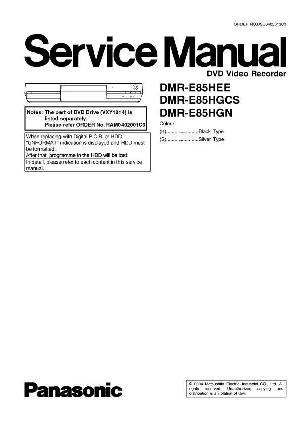 Сервисная инструкция Panasonic DMR-E85HEE ― Manual-Shop.ru