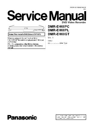 Сервисная инструкция Panasonic DMR-EH60 ― Manual-Shop.ru