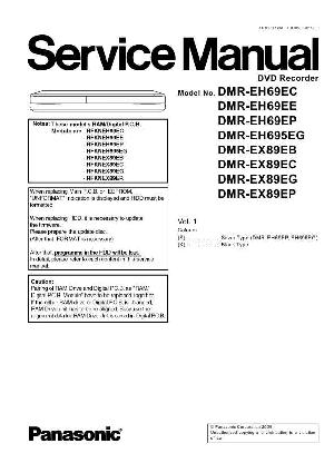 Сервисная инструкция Panasonic DMR-EH69EC, EE, EP, DMR-EH695EG ― Manual-Shop.ru