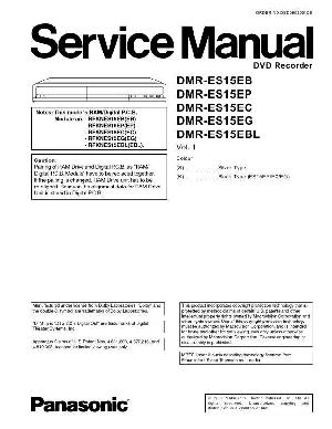 Сервисная инструкция Panasonic DMR-ES15 ― Manual-Shop.ru