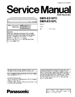 Сервисная инструкция Panasonic DMR-ES16PC ― Manual-Shop.ru