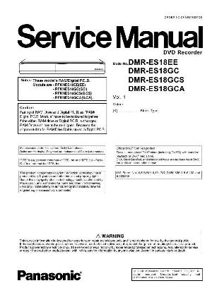 Сервисная инструкция Panasonic DMR-ES18EE ― Manual-Shop.ru