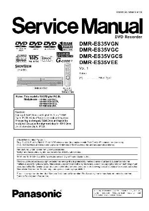 Сервисная инструкция Panasonic DMR-ES35VEE ― Manual-Shop.ru
