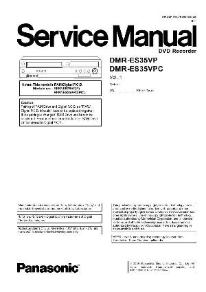 Сервисная инструкция Panasonic DMR-ES35VP ― Manual-Shop.ru