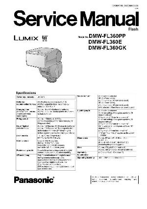 Сервисная инструкция Panasonic DMW-FL360 ― Manual-Shop.ru
