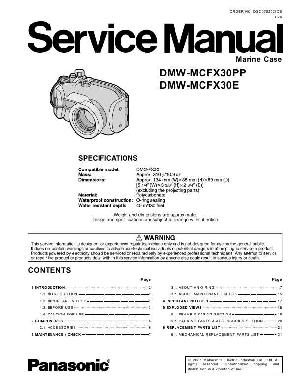 Сервисная инструкция Panasonic DMW-MCFX30 ― Manual-Shop.ru
