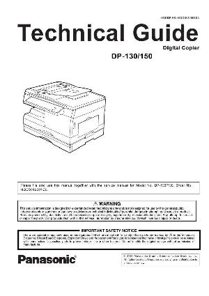 Service manual Panasonic DP-130 ― Manual-Shop.ru