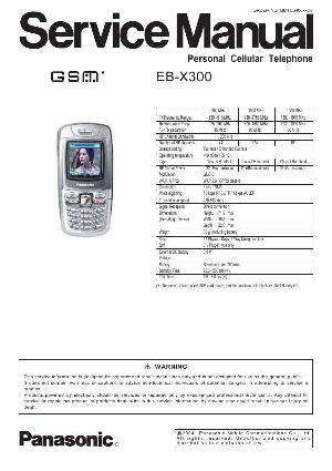Сервисная инструкция Panasonic EB-X300 ― Manual-Shop.ru