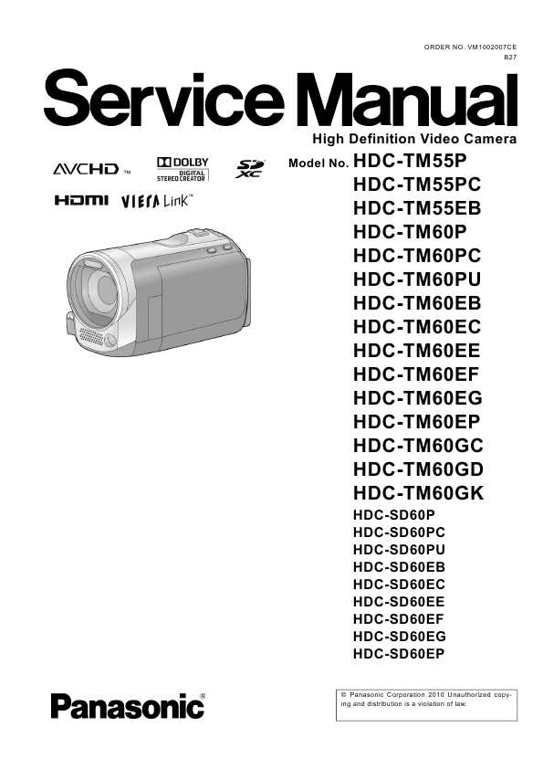  Panasonic Hdc Sd60 -  10