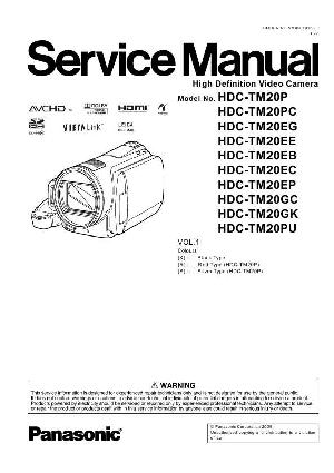 Сервисная инструкция Panasonic HDC-TM20 ― Manual-Shop.ru