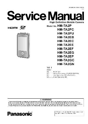 Сервисная инструкция Panasonic HM-TA2 VOL.1 ― Manual-Shop.ru
