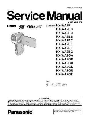 Сервисная инструкция Panasonic HX-WA2 ― Manual-Shop.ru