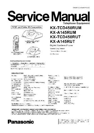 Сервисная инструкция Panasonic KX-A145RU ― Manual-Shop.ru