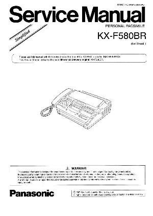 Сервисная инструкция Panasonic KX-F580BR ― Manual-Shop.ru