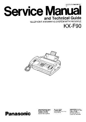 Сервисная инструкция Panasonic KX-F90 ― Manual-Shop.ru