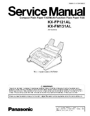 Сервисная инструкция Panasonic KX-FP121AL ― Manual-Shop.ru