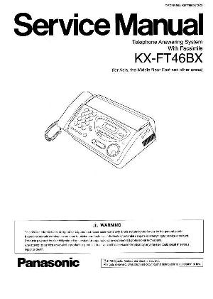 Сервисная инструкция Panasonic KX-FT46BX ― Manual-Shop.ru