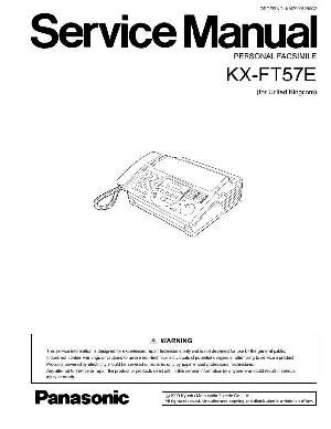 Service manual Panasonic KX-FT57E ― Manual-Shop.ru